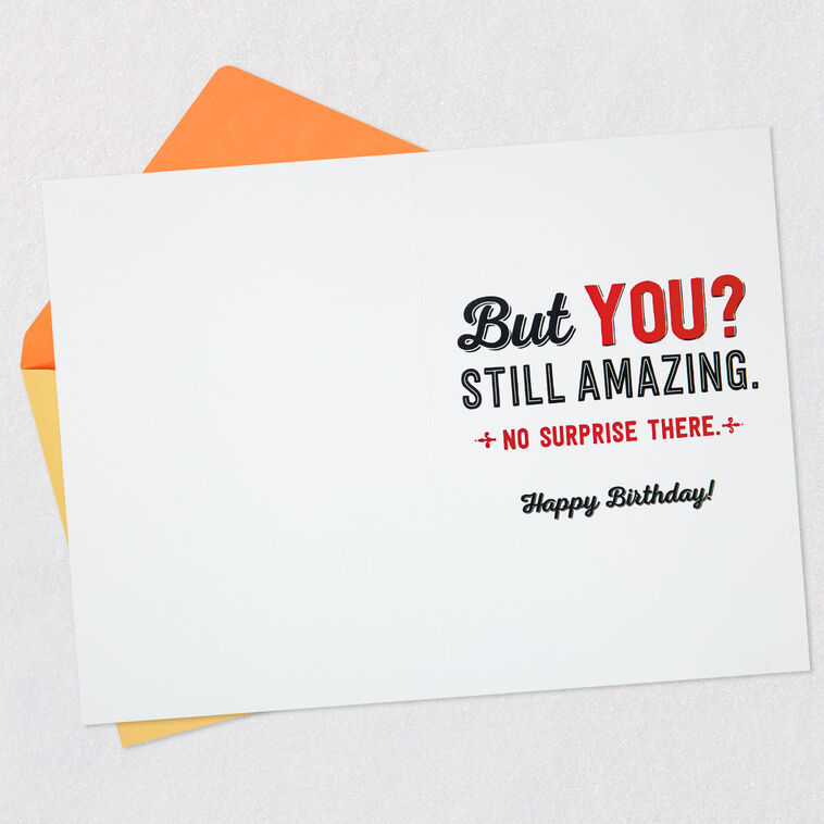Aging Well Funny Birthday Card, , large image number 3