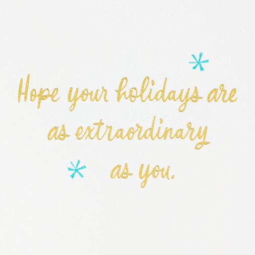 You're a Force of Positivity Christmas Card, 
