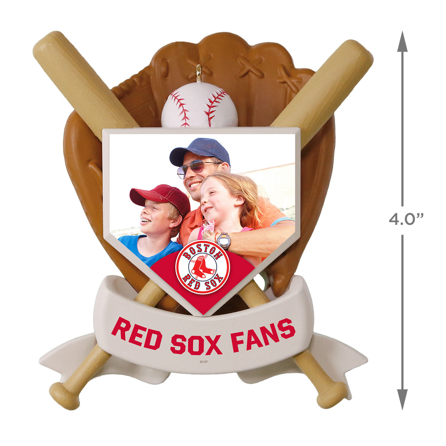 MLB Boston Red Sox&trade; Baseball Personalized Ornament, Custom Photo and Text, , large image number 4