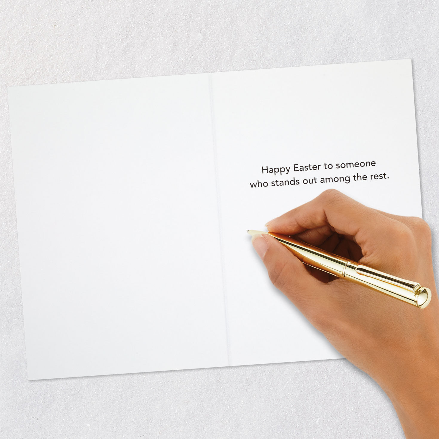 Chick in Bunny Ears Funny Easter Card Signing card image number 6