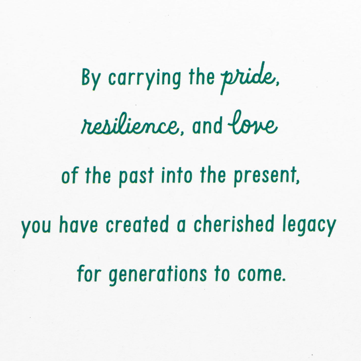 Family Photos on Mantel Grandmother Mother's Day Card Sentiment image number 2