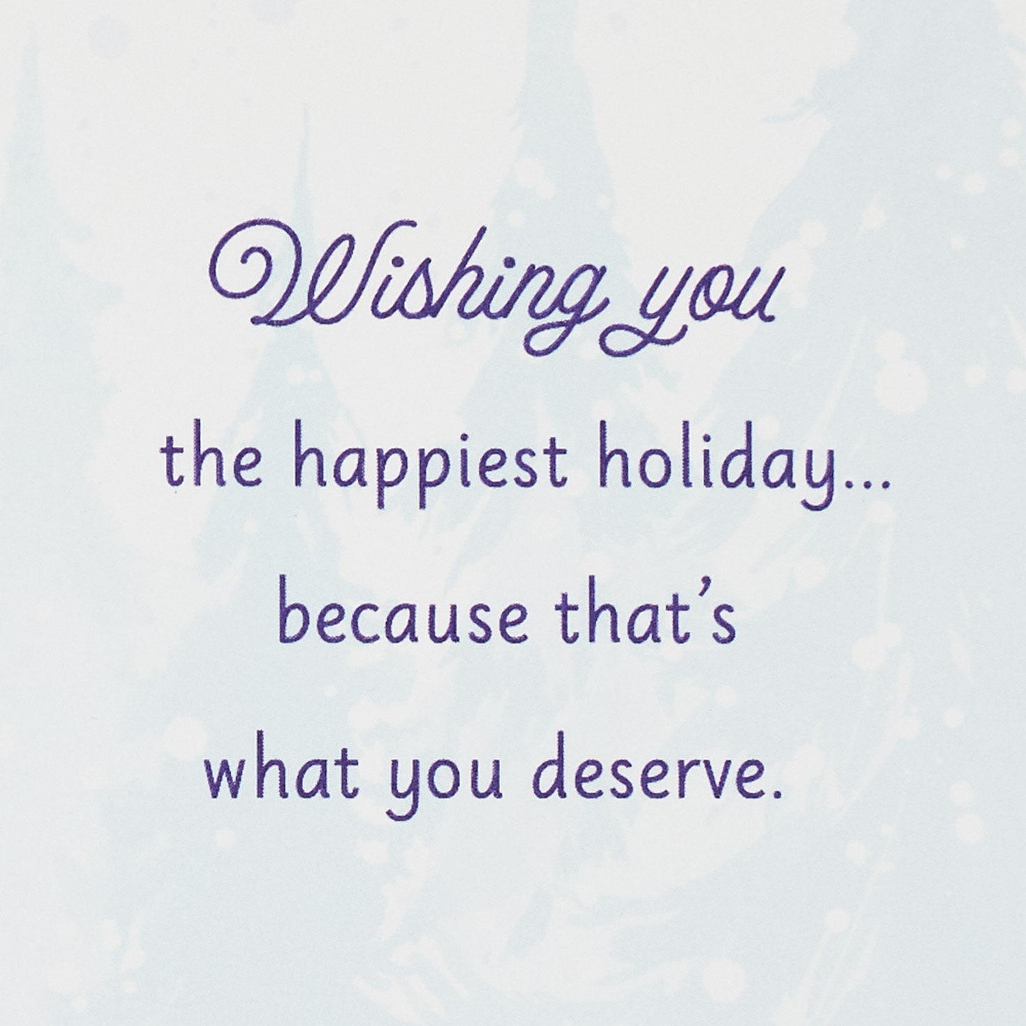 Elegant Tree and Snowflakes Daughter Christmas Card Sentiment image number 3