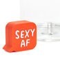 Charmers Sexy AF Funny Silicone Charm, 1.65" H, , large image number 2