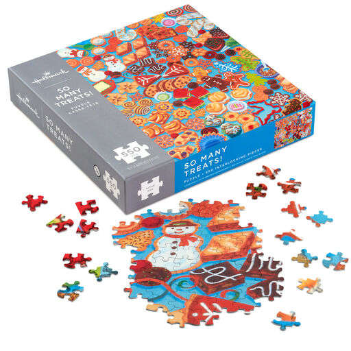 So Many Treats 550-Piece Jigsaw Puzzle, 