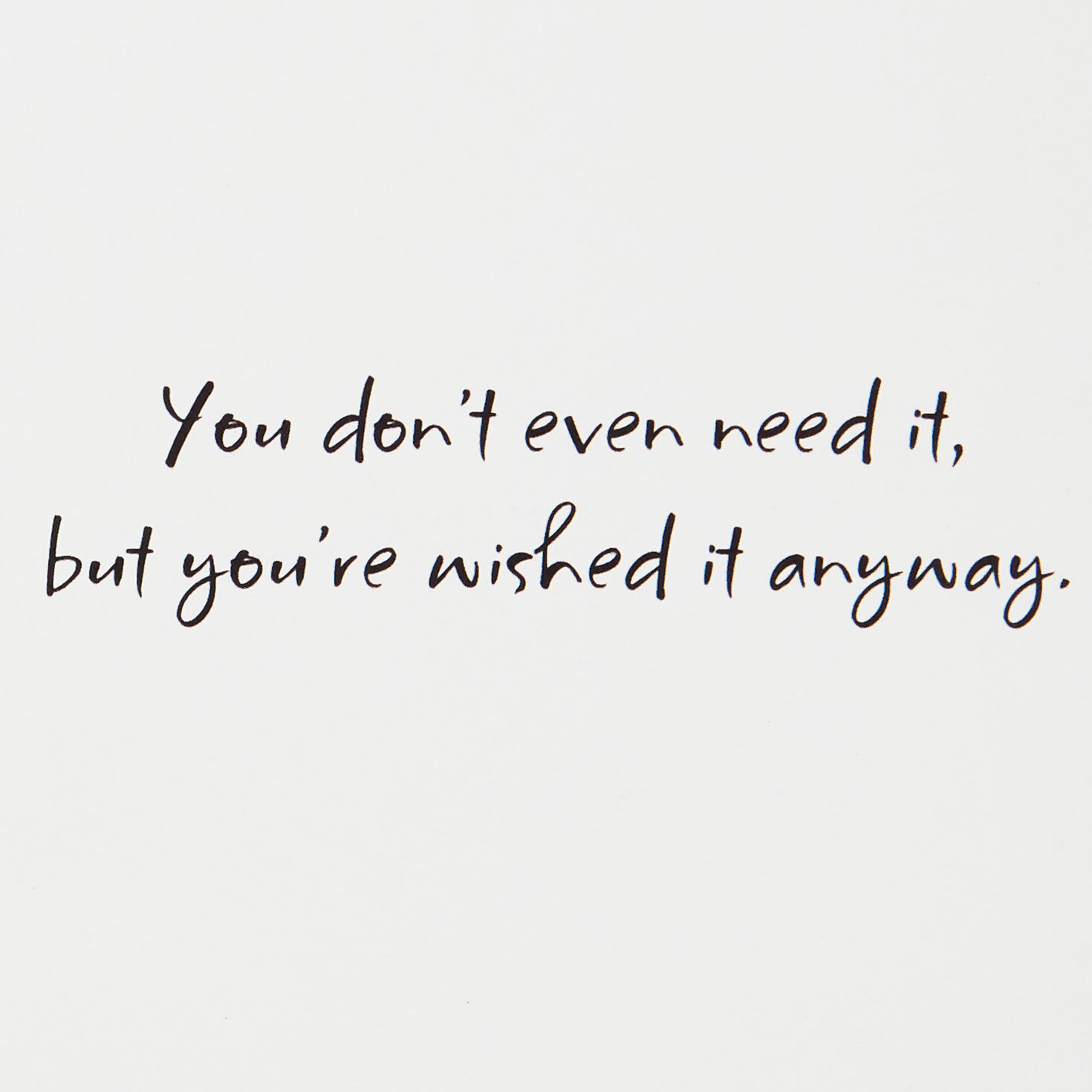 Confetti on Black Good Luck Card  image number 2