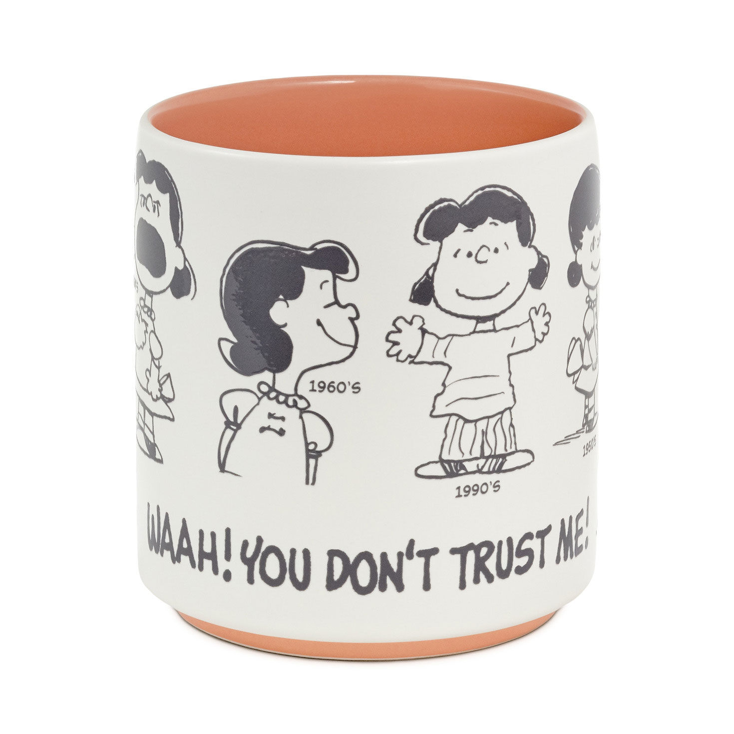 Peanuts® 75th Anniversary Lucy Through the Decades Mug, 17.5 oz. for only USD 16.99 | Hallmark