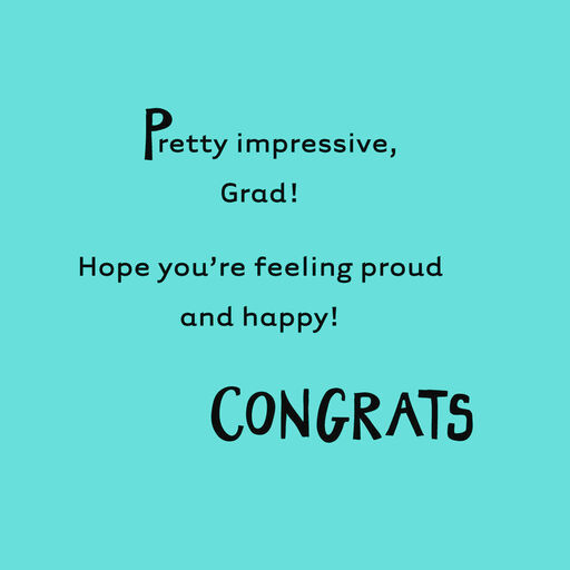 Wow Fireworks Graduation Card, 