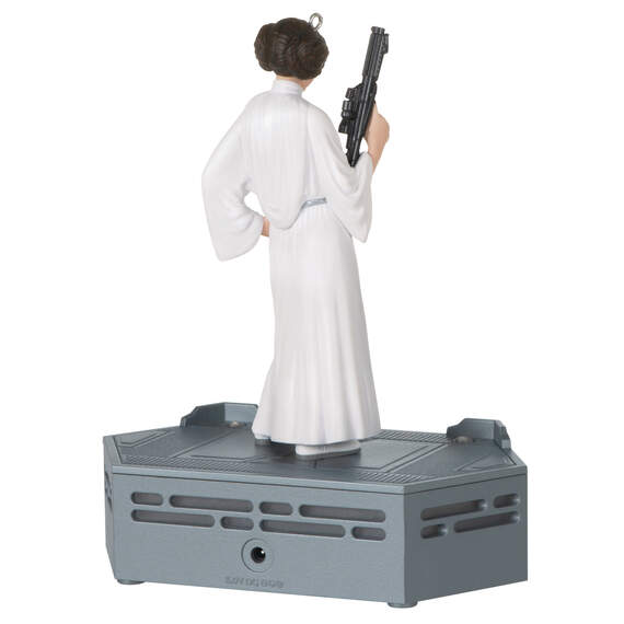 Star Wars: A New Hope™ Collection Princess Leia Organa™ Ornament With Light and Sound, , large image number 6