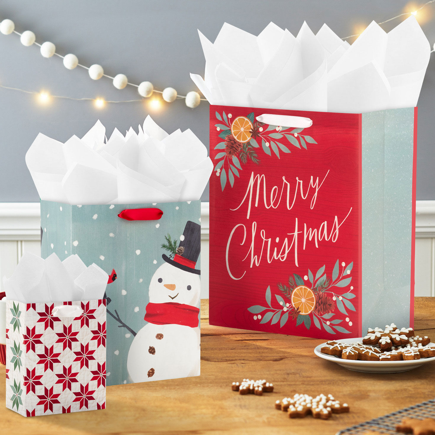 Homey Christmas 8-Pack Assorted Gift Bag Bundle  image number 2