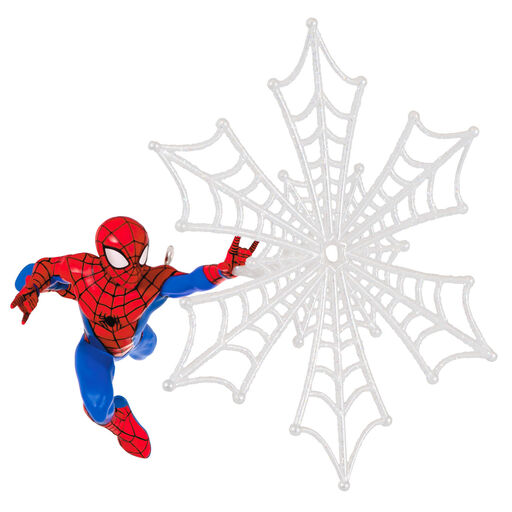 Marvel Spider-Man Spidey Spins a Snowflake Ornament, 