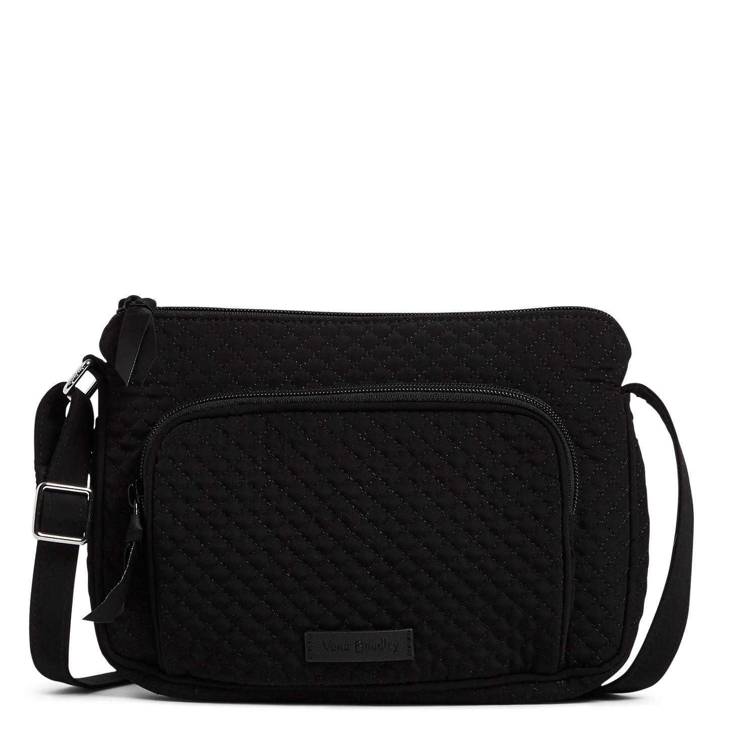 Vera Bradley RFID Little Hipster in Classic Black Handbags