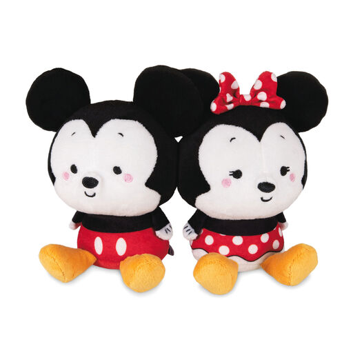 Better Together Disney Mickey and Minnie Magnetic Plush, 5", 
