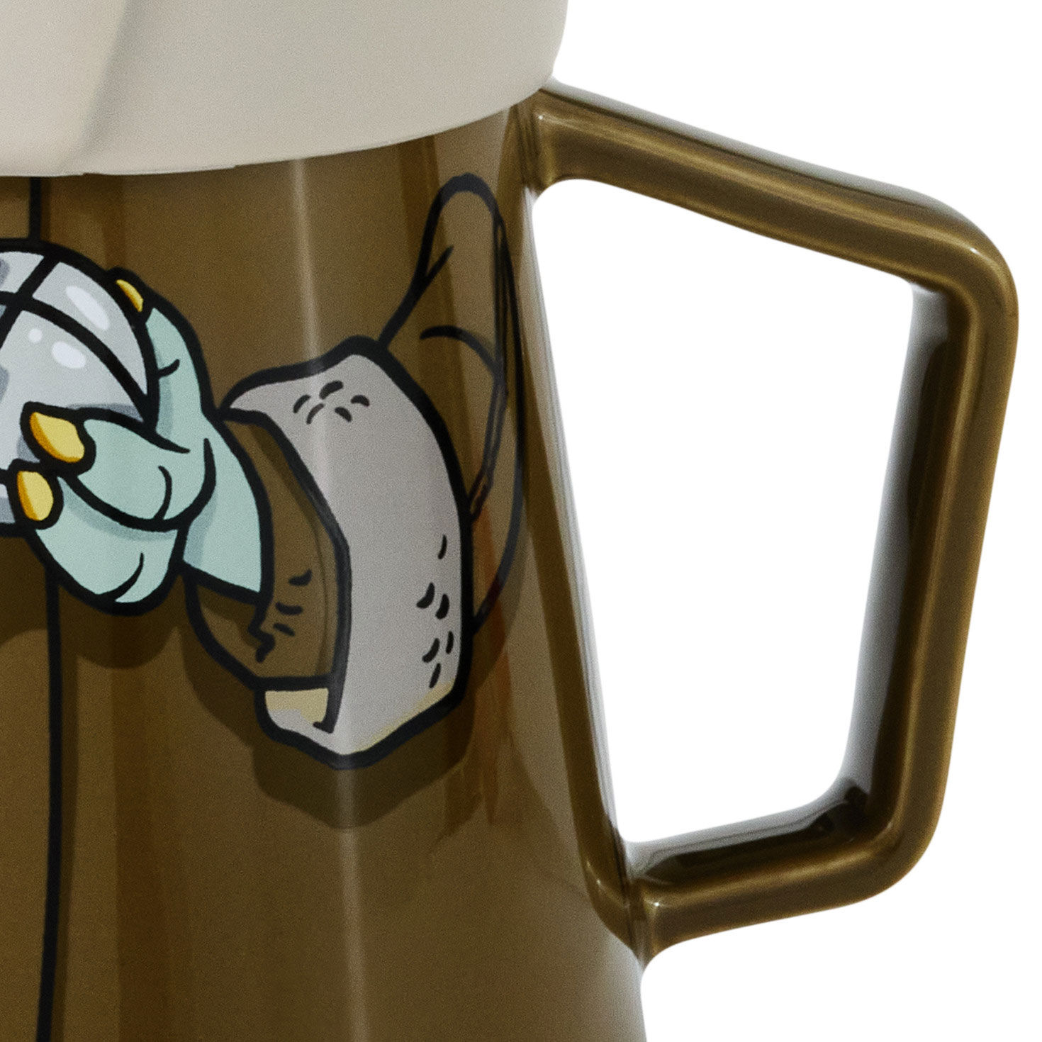 Star Wars: The Mandalorian Grogu Mug With Sound upclose view image number 5