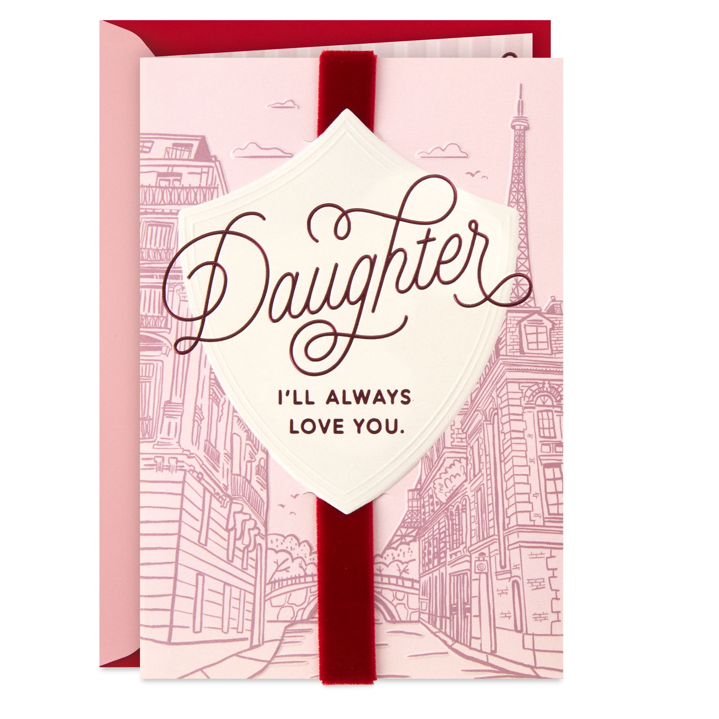 My Love Will Always Go With You Valentine's Day Card for Daughter