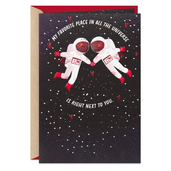 Love You to the Moon and Back Romantic Valentine's Day Card, , large image number 1