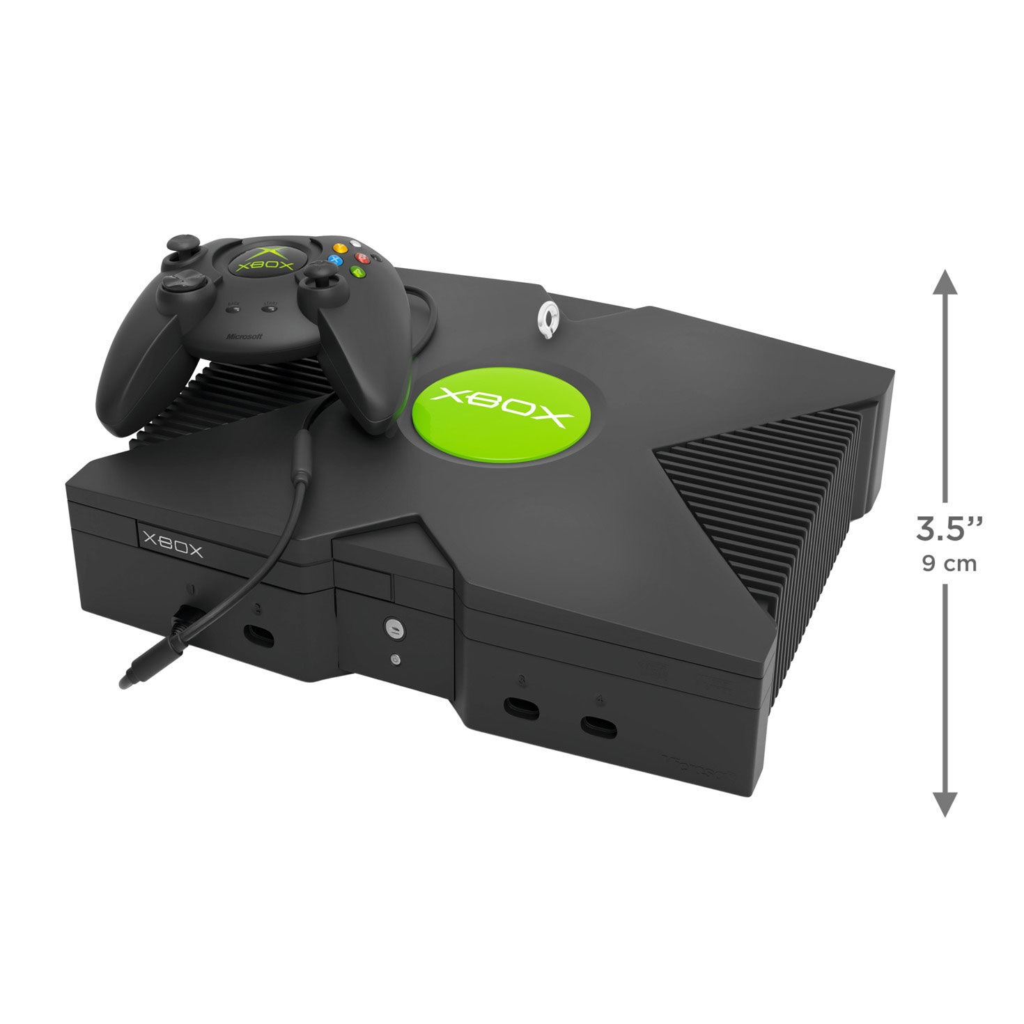 Original XBOX Console Keepsake Ornament measurement image number 3