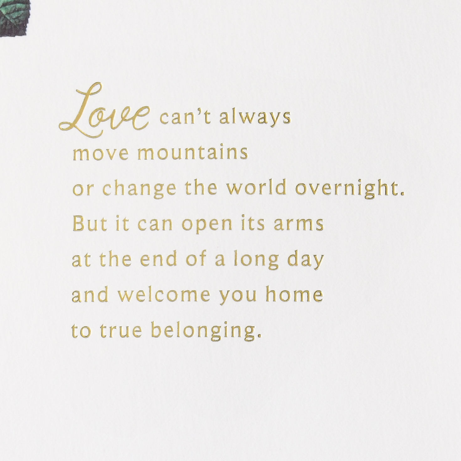 Vintage Peonies Wedding Card sentiment image number 2