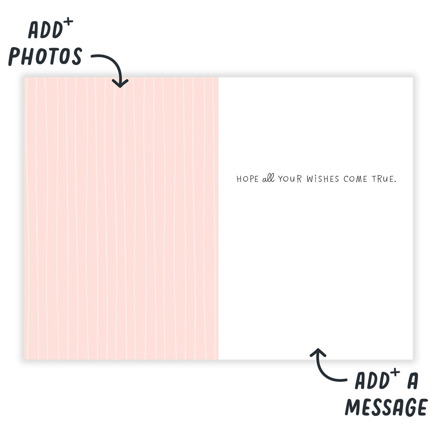 Personalized Princess Theme Photo Card for Kid  image number 3