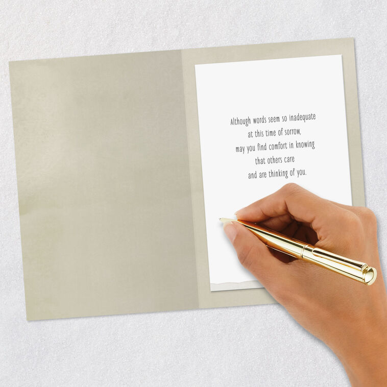 Thinking About You Sympathy Card for Loss of Grandson, , large image number 6