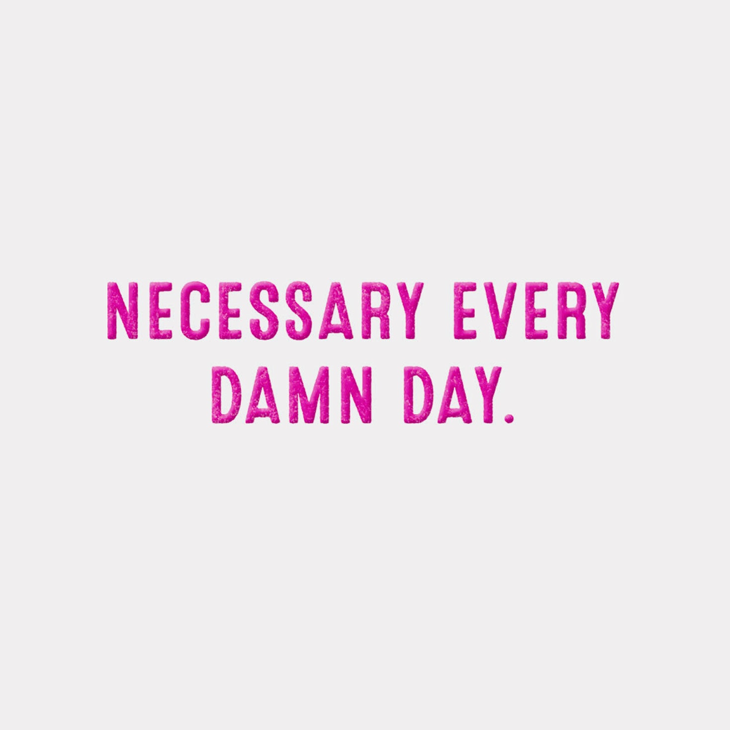 Pink Letterpress Coffee Cup Funny Mother's Day Card Sentiment image number 2