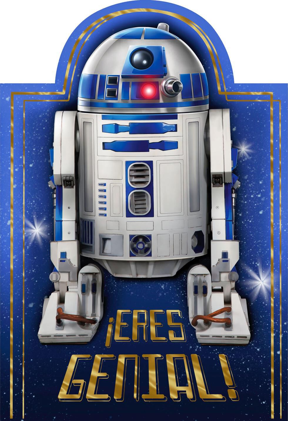 Star Wars™ R2-D2™ Spanish-Language Birthday Card