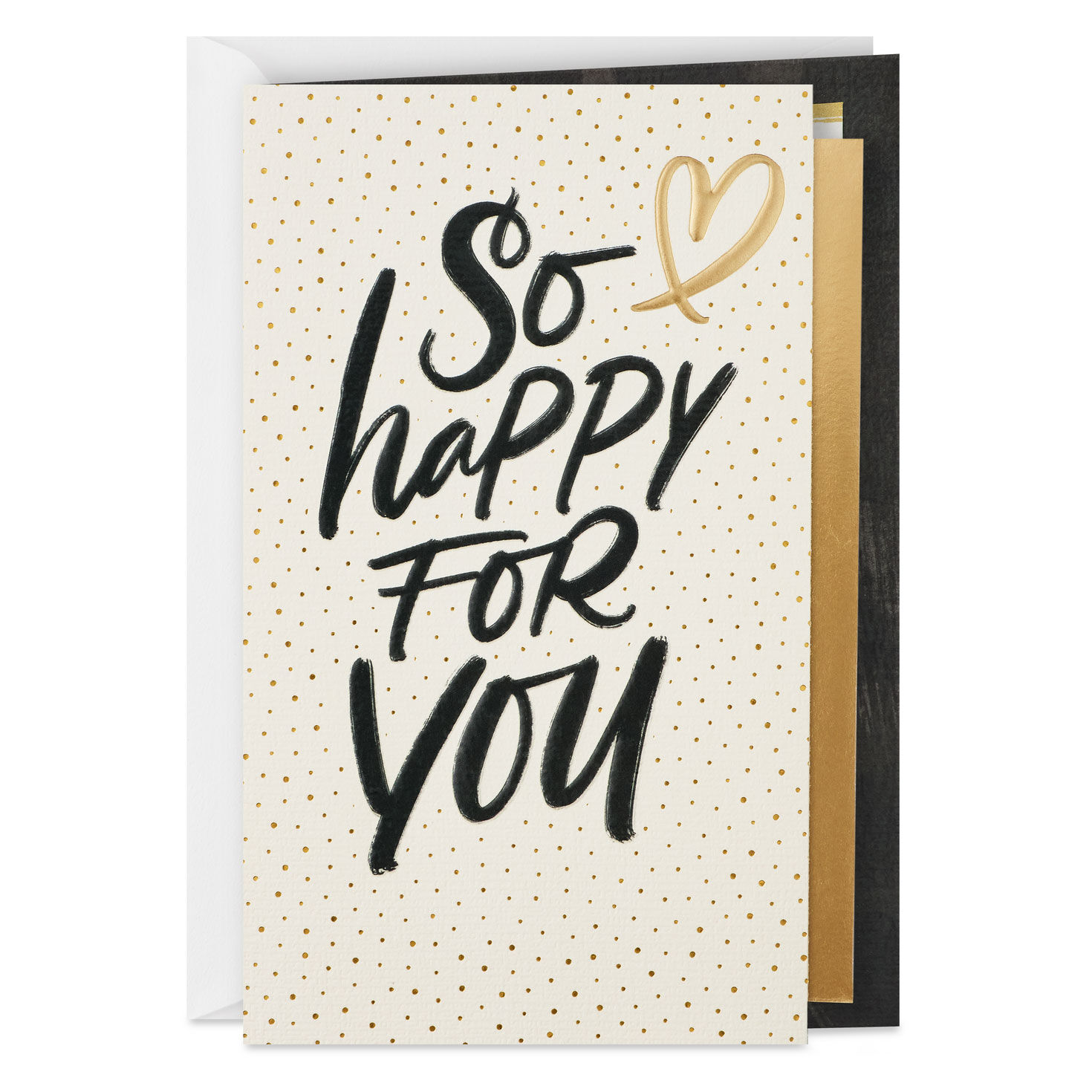 So Happy for You Wedding Card