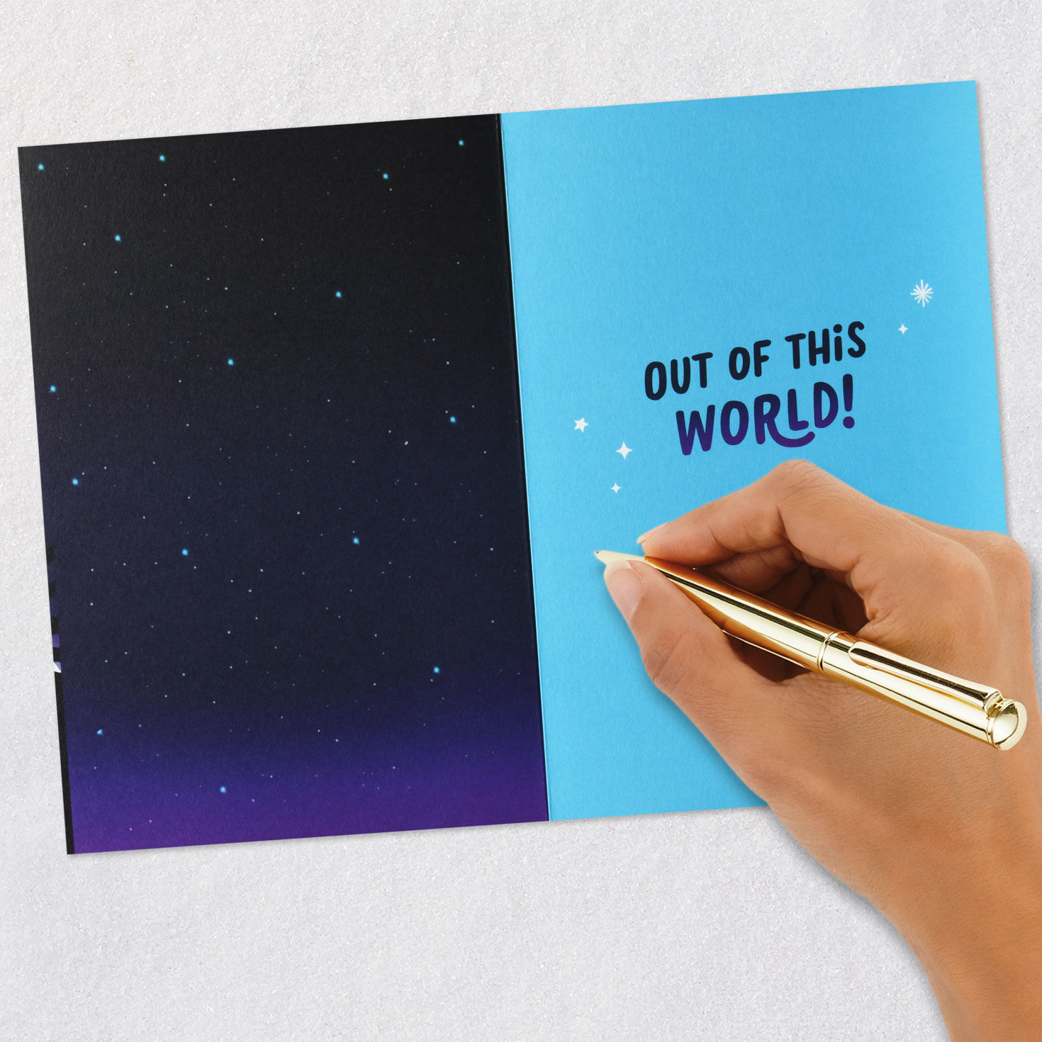 Out of this World Half Birthday Card for Kid, , large image number 6