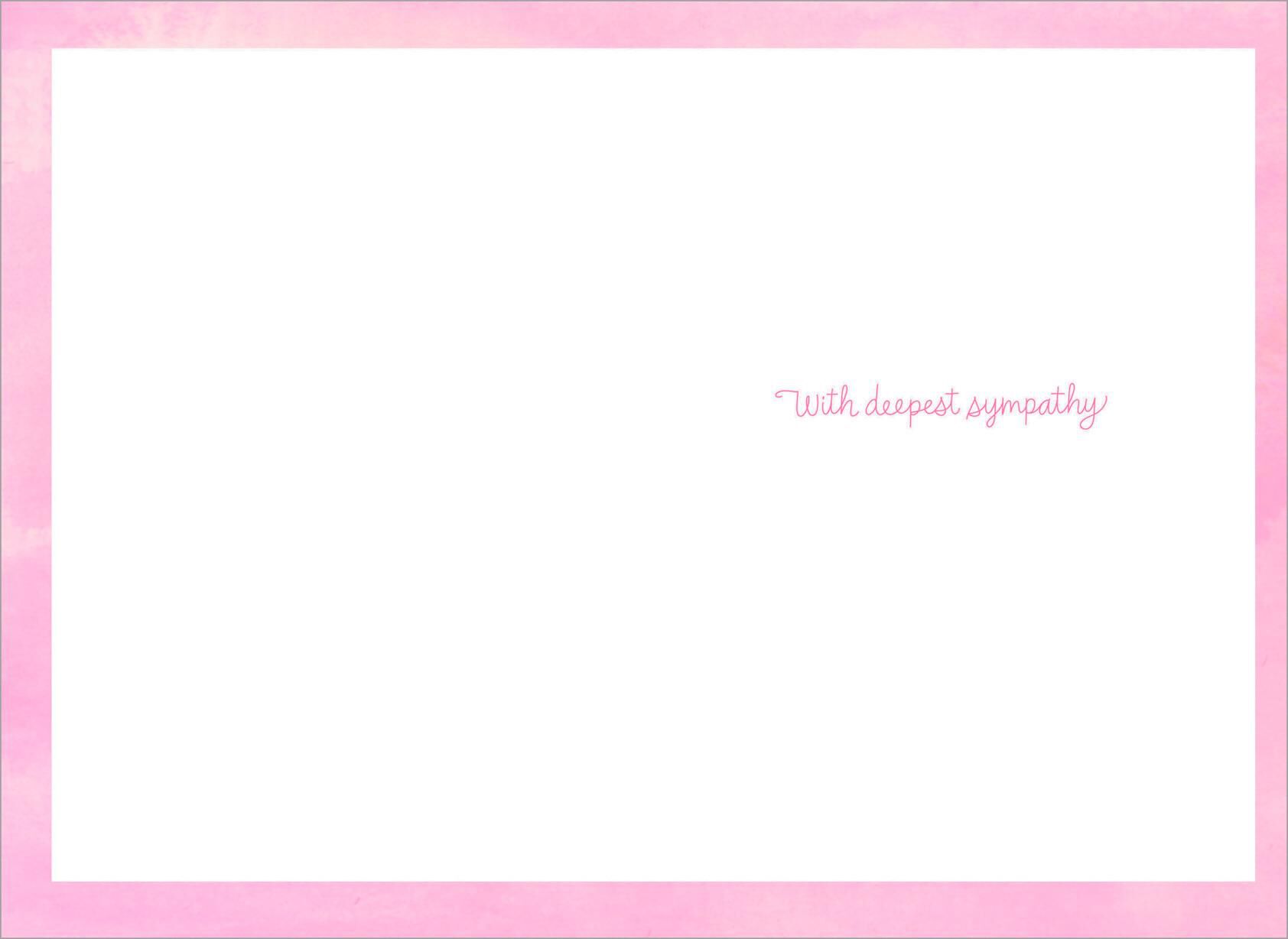 She Made a Difference Sympathy Card