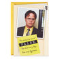 Dunder-Mifflin Dwight Schrute Funny Birthday Card Card Front image number 1