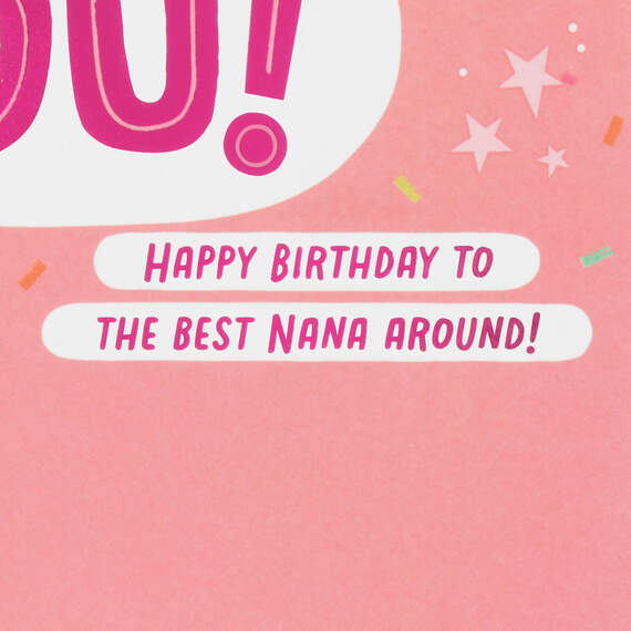 Cat Cheerleaders Birthday Card for Nana, , large image number 2