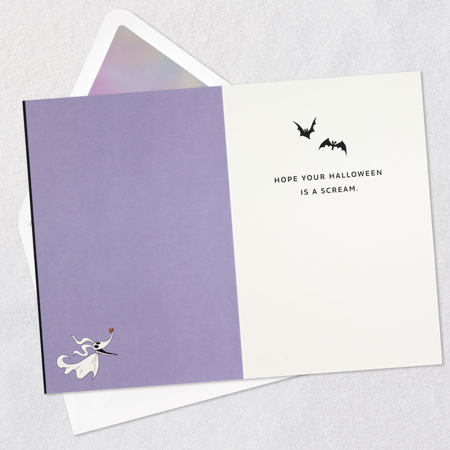 Disney Tim Burton's The Nightmare Before Christmas Good Scare Halloween Card, , large image number 3