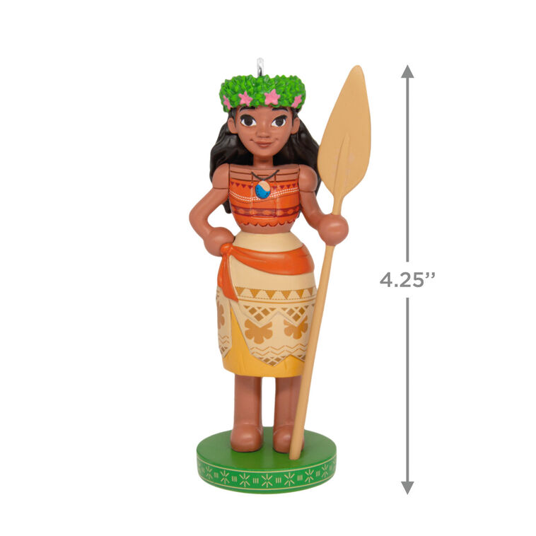 Disney Moana Nutcracker Christmas Ornament measurement image number 3