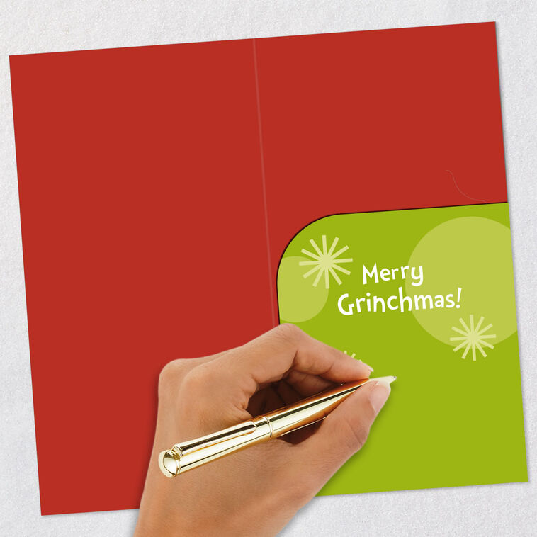 Dr. Seuss The Grinch Christmas Cards Pack Signing card image number 5