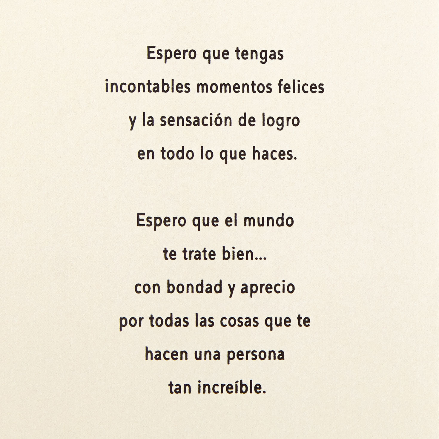 Everything You Wish For Spanish-Language Birthday Card for Brother for only USD 4.59 | Hallmark