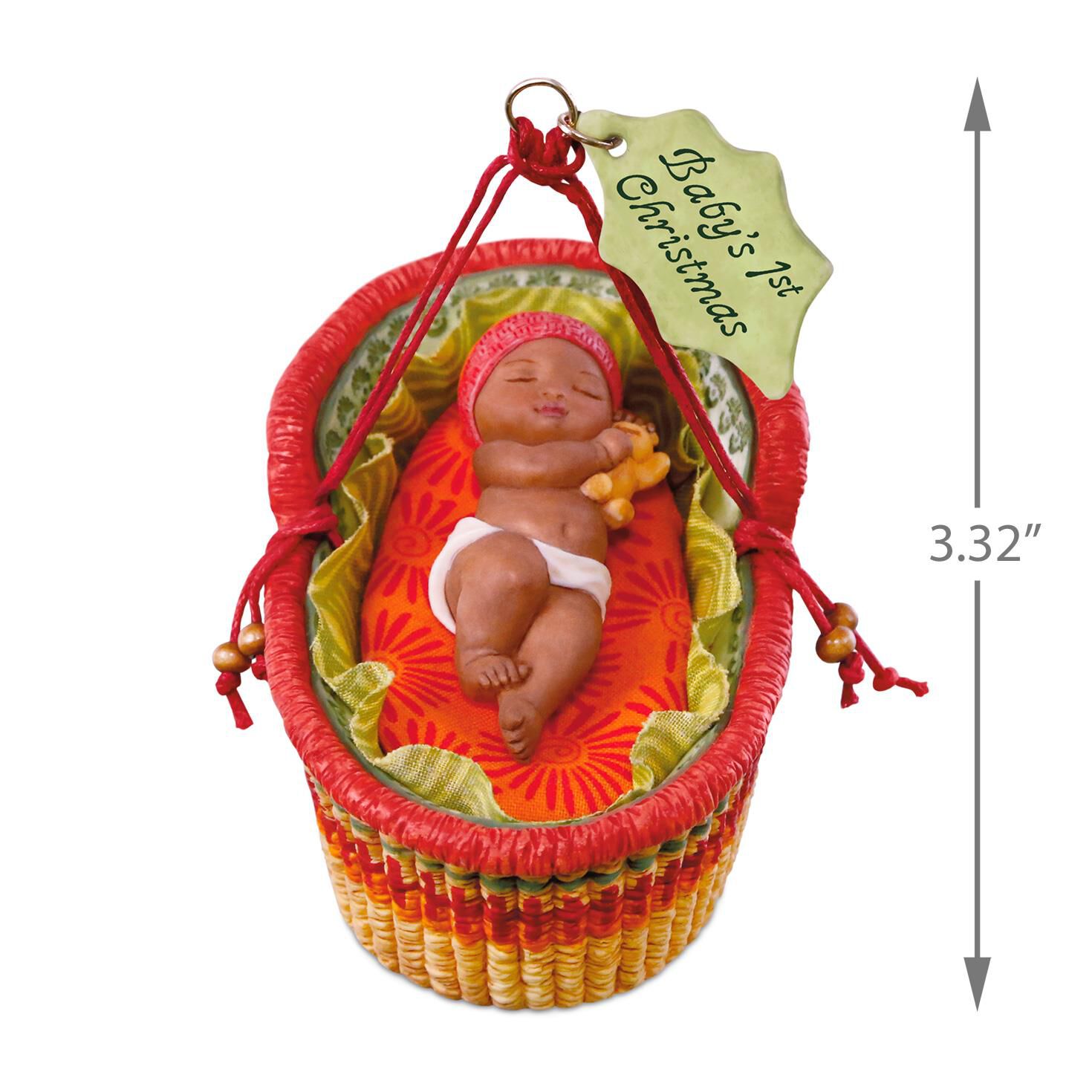 baby's first christmas 2018 ornament