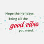 Good Vibes Santa on the Beach Christmas Card, , large image number 2