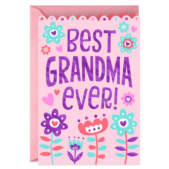 Best Grandma Ever Mother's Day Card, , large image number 1