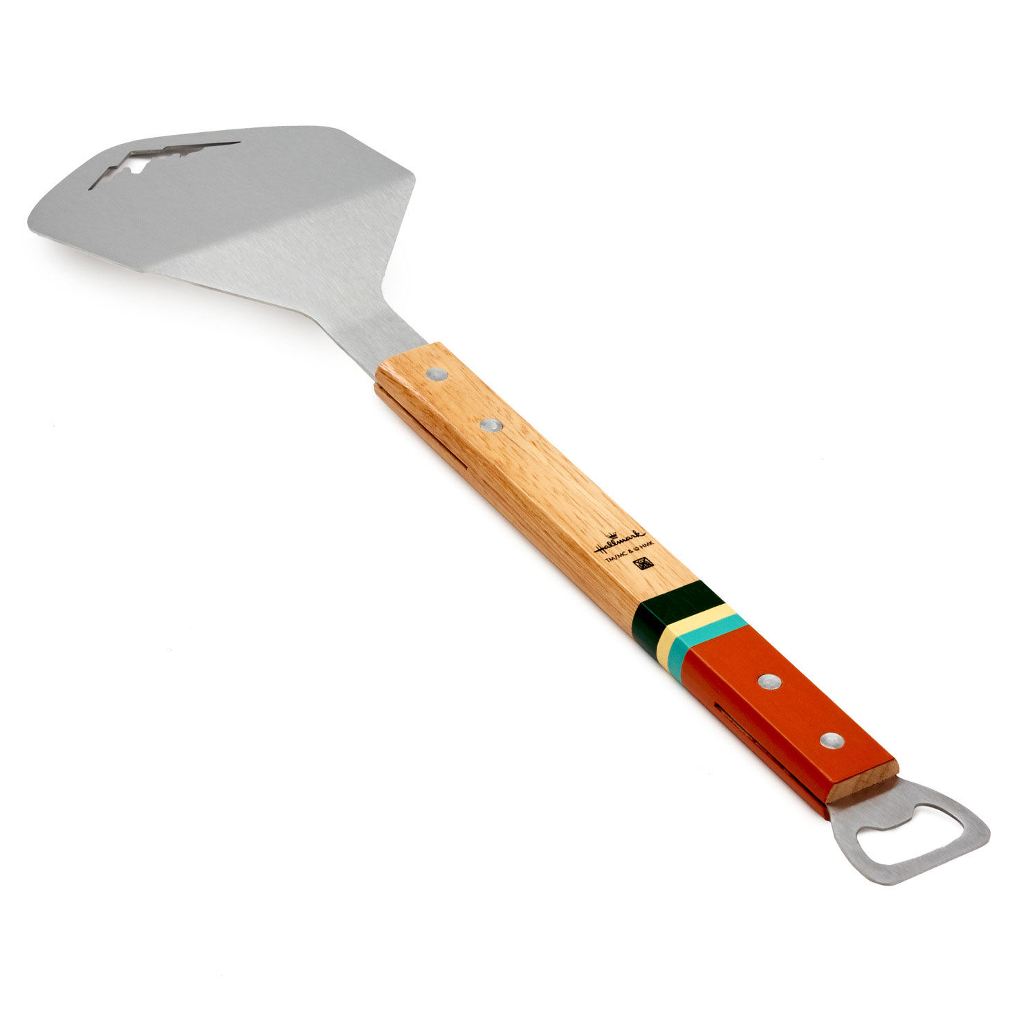 Hallmark Grilling Spatula With Mountain Cutouts back image number 2