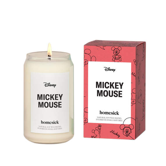 Homesick Candles Disney Mickey Mouse Candle, 13.75 oz.
