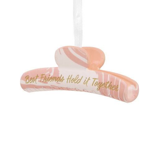 Friends Hold It Together Hair Clip Hallmark Ornament, 