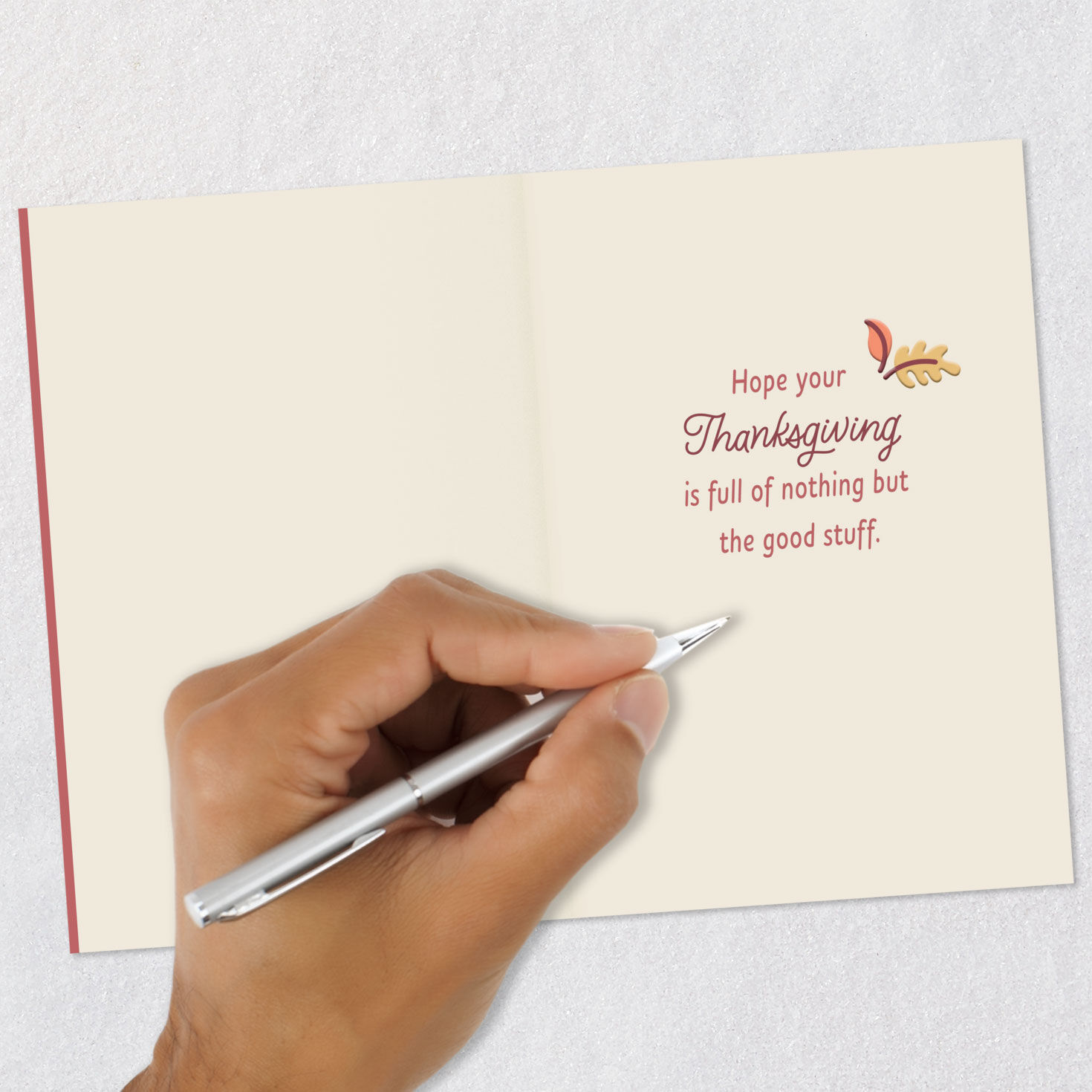 Nothing But the Good Stuff Thanksgiving Card for only USD 2.99 | Hallmark