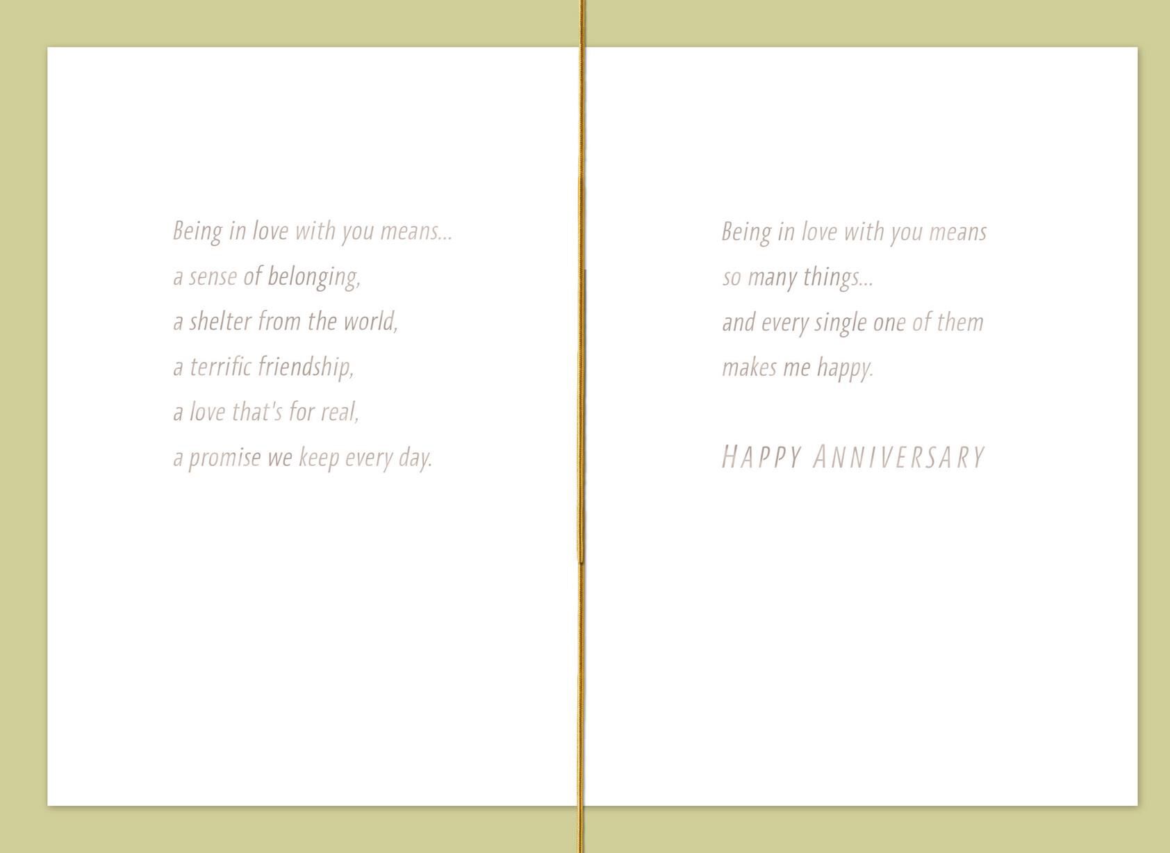 A Man Like You Anniversary Card for Him