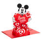 Disney Mickey Mouse Love You Musical 3D Pop-Up Love Card With Light, , large image number 1