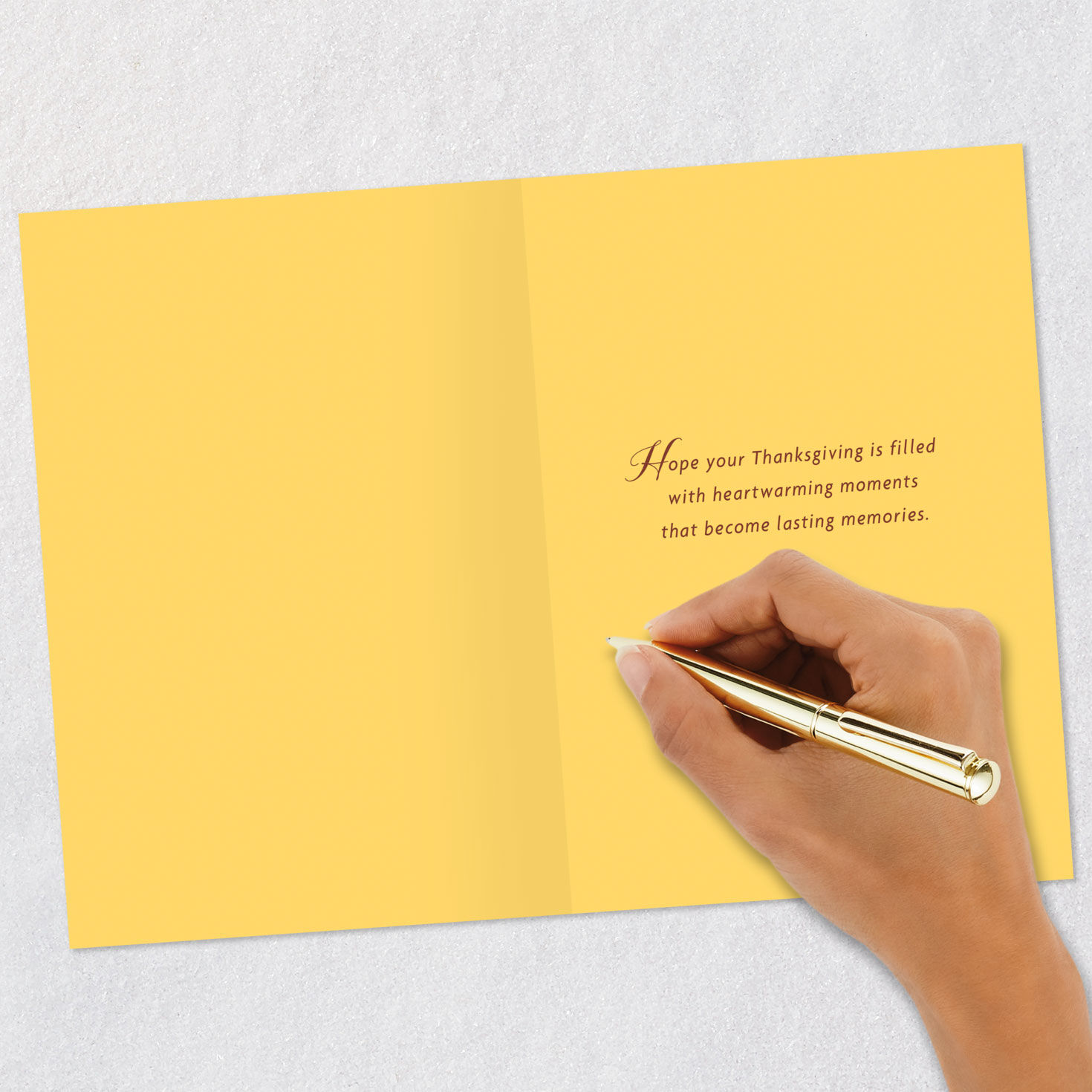 Heartwarming Moments and Memories Thanksgiving Card, , large image number 6
