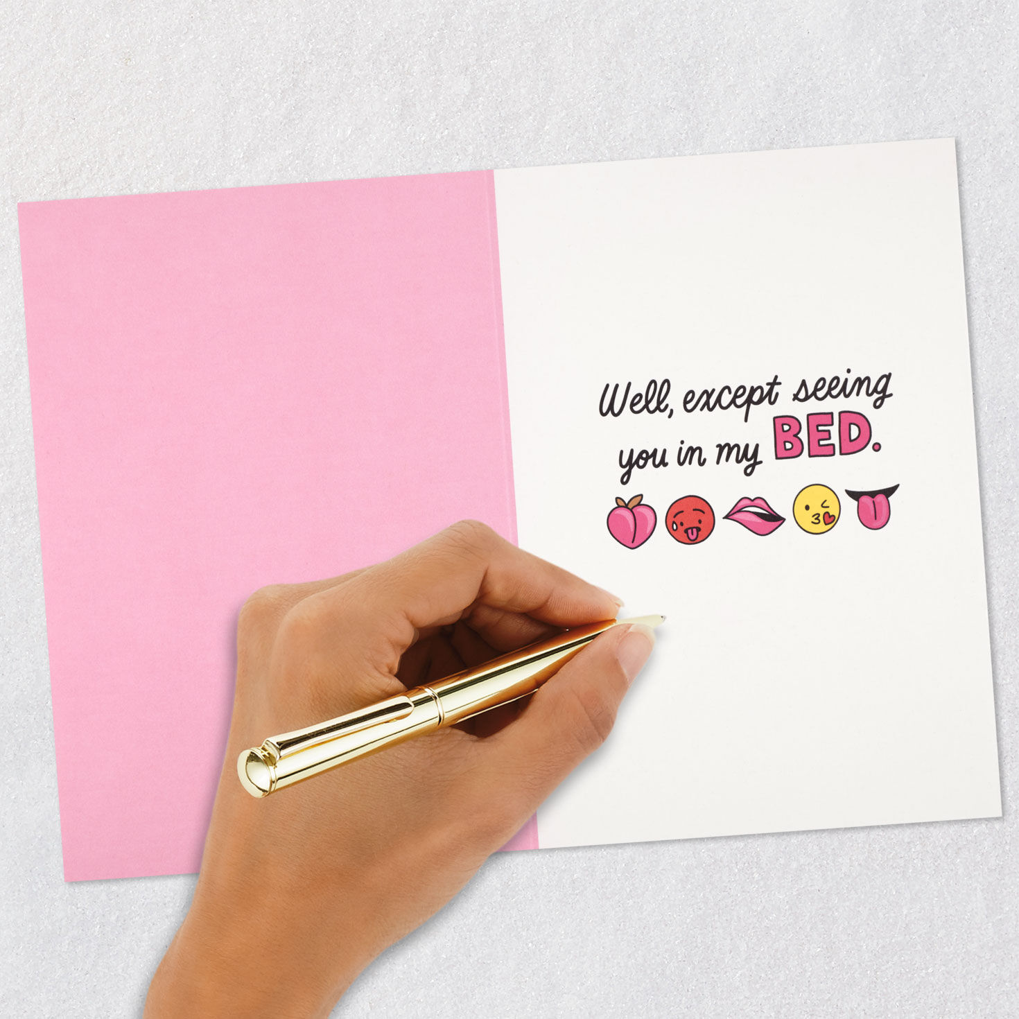 Sexy Emojis Romantic Funny Love Card for Adults  image number 6