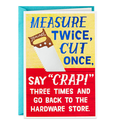 DIY Fix-It Funny Birthday Card, 