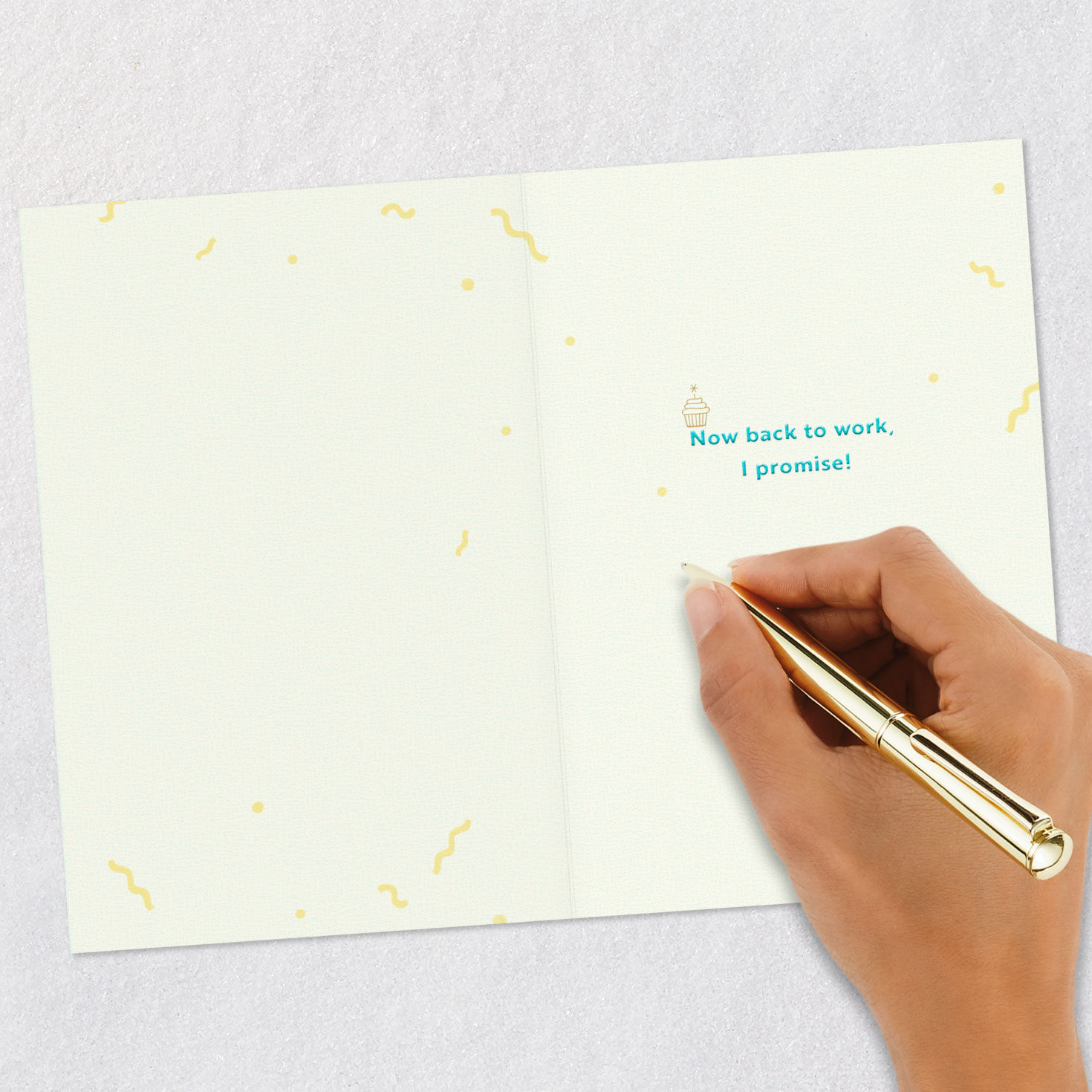 Just Taking a Quick Break Funny Birthday Card for Boss, , large image number 6