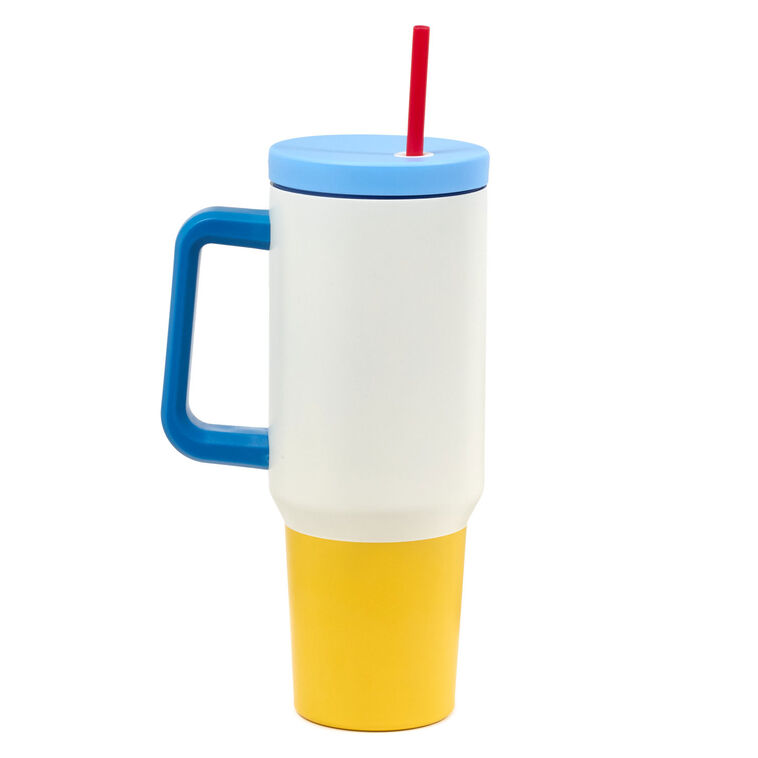 Friends "Happiness Is" Insulated Travel Cup With Handle, 42 oz., , large image number 2