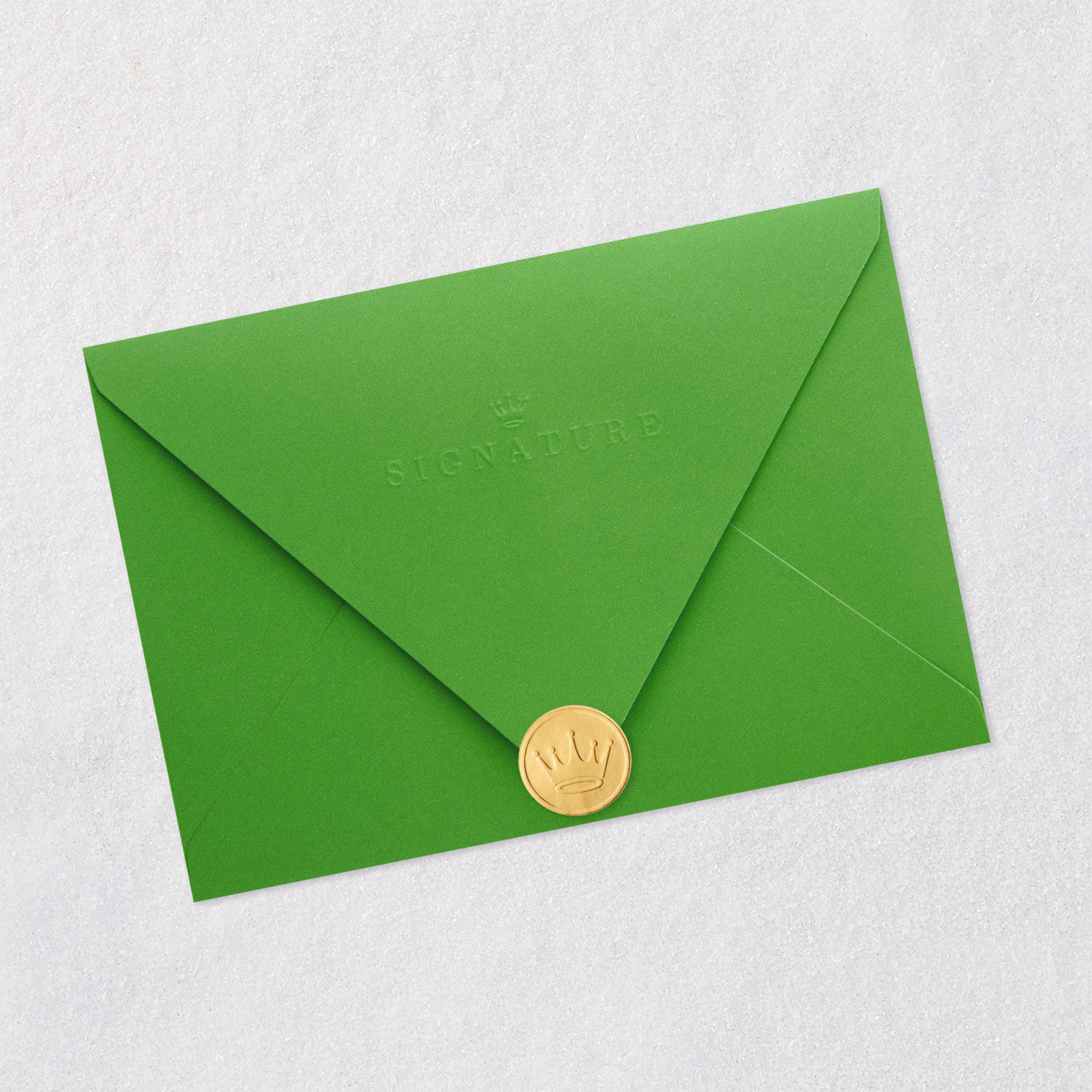 Mountains and Lake Anniversary Card for Couple Envelope Back with Seal image number 7