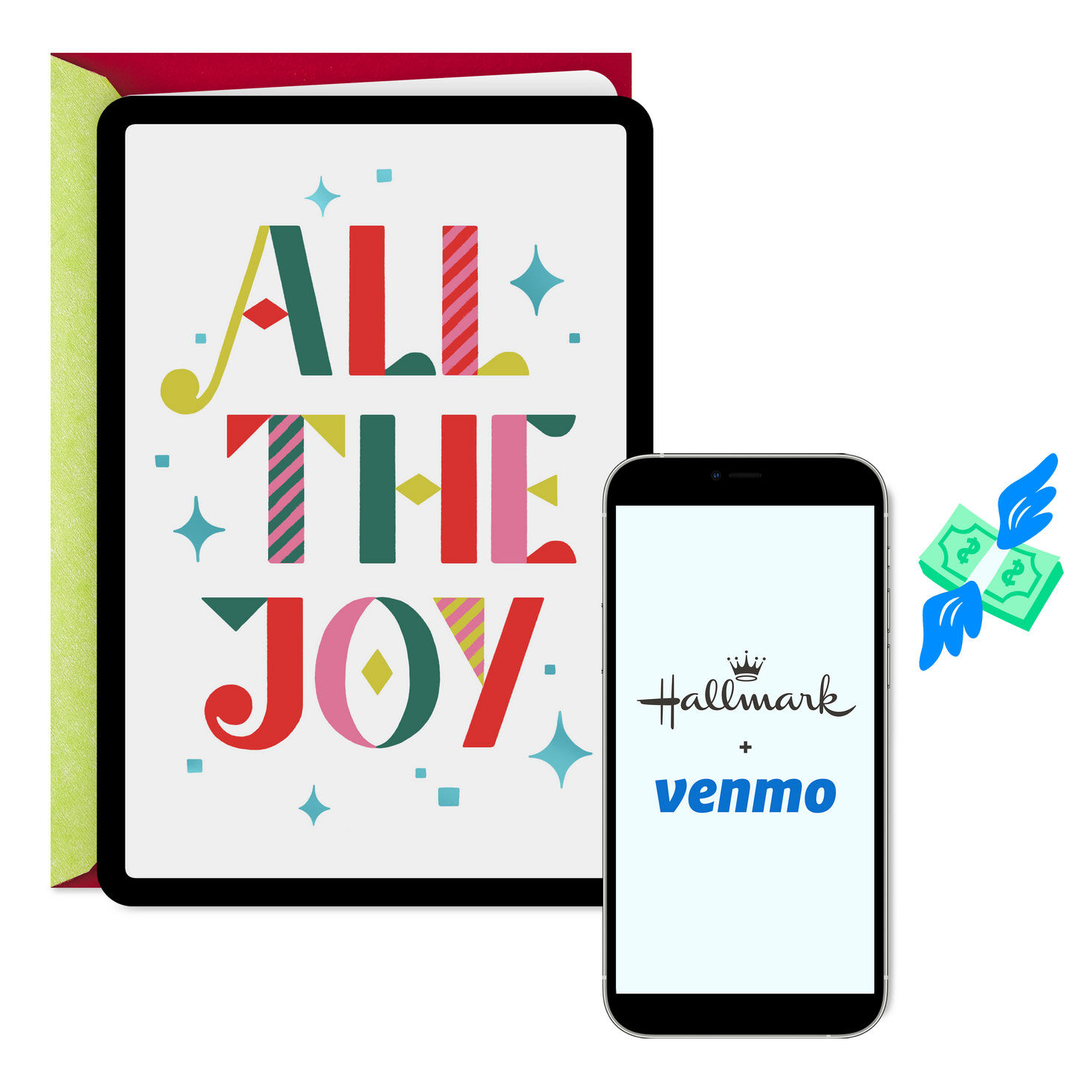 All the Joy Venmo Christmas Card